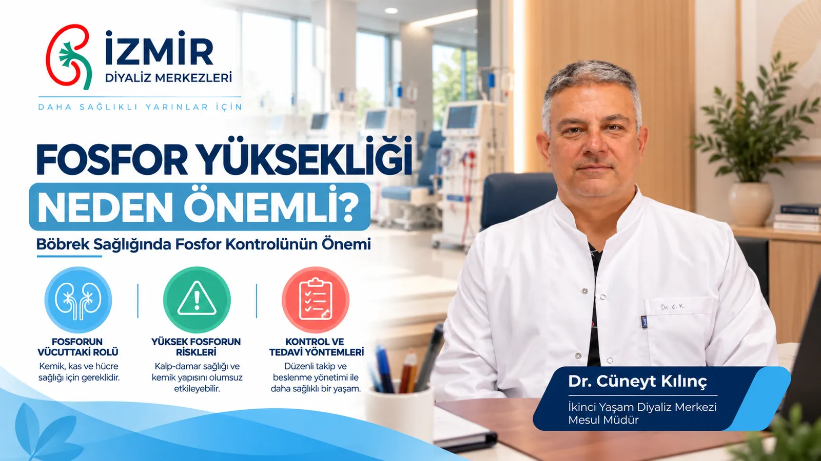 DİYALİZ HASTALARINDA FOSFOR YÜKSEKLİĞİ NEDEN ÖNEMLİ?
